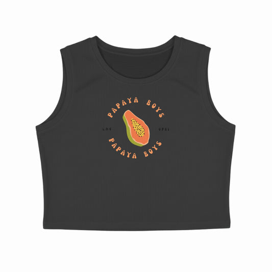 Papaya Boys // Crop Tank Top