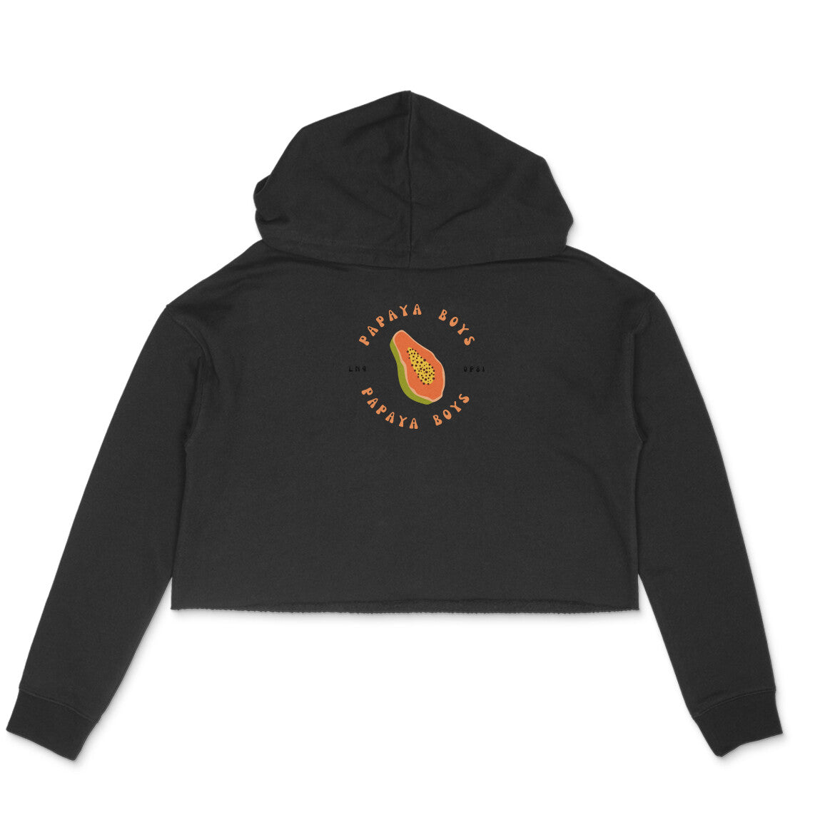 Papaya Boys // Crop Hoodie