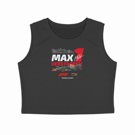 Max Verstappen x RB21 // Crop Tank Top