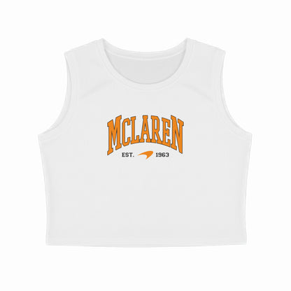 McLaren Old School // Crop Tank Top