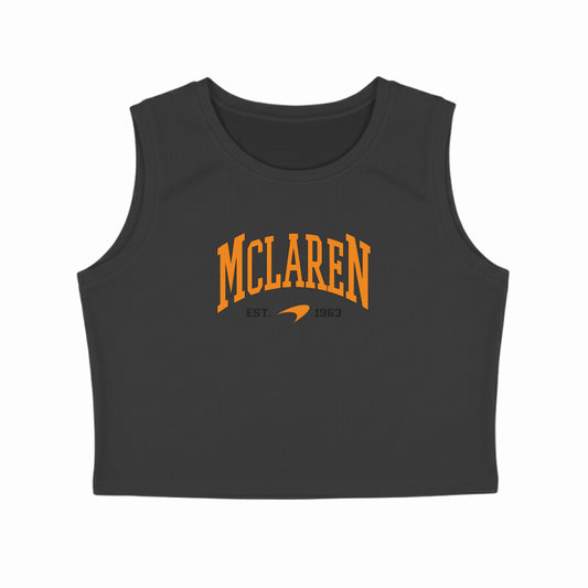 McLaren Old School // Crop Tank Top