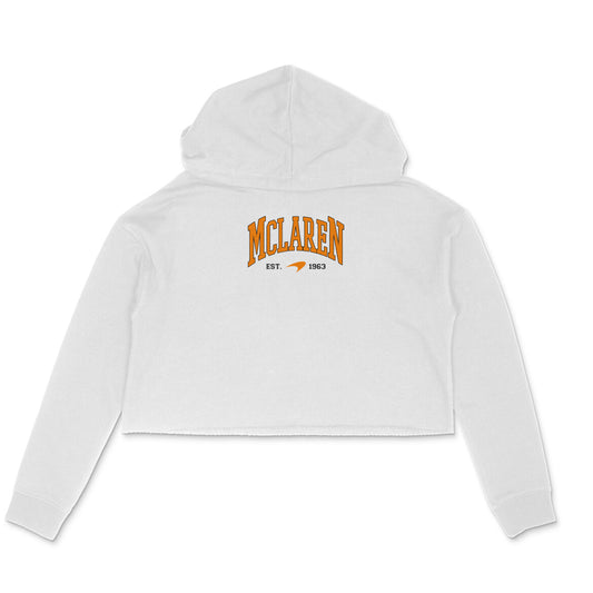 McLaren Old School // Crop Hoodie