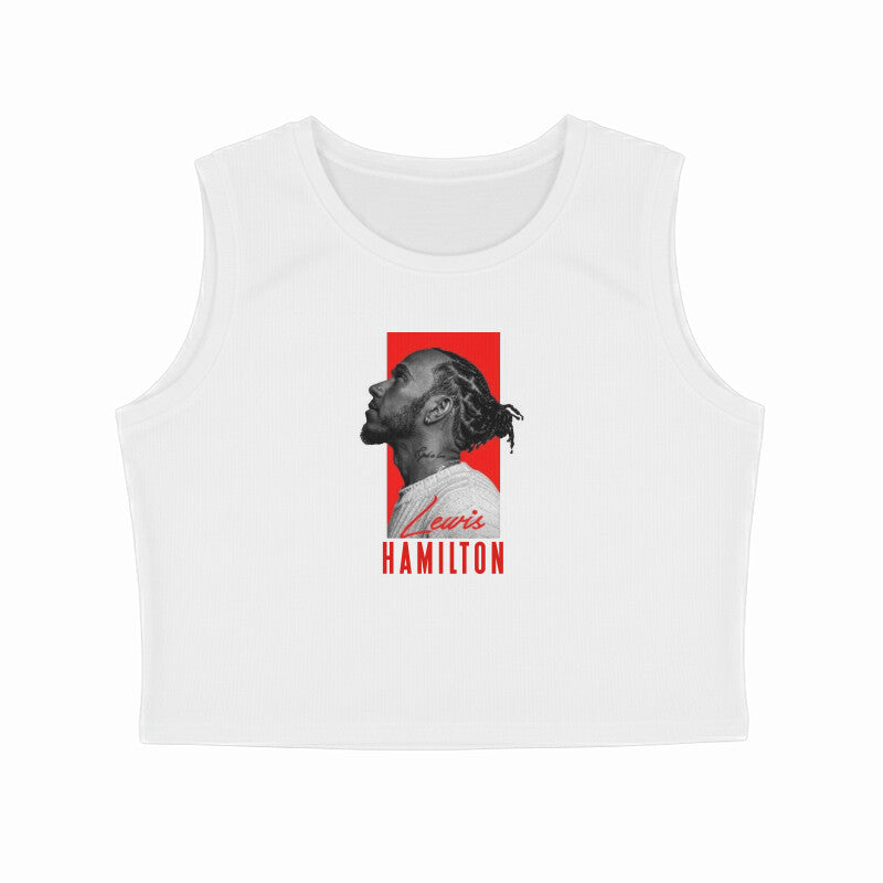 Lewis Hamilton // Crop Tank Top