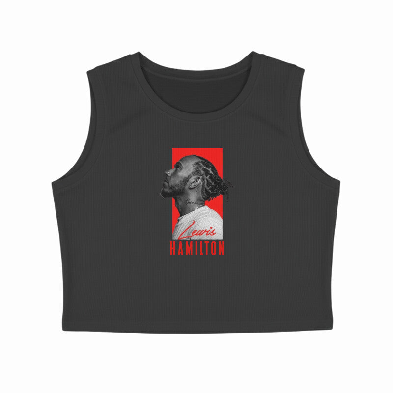 Lewis Hamilton // Crop Tank Top