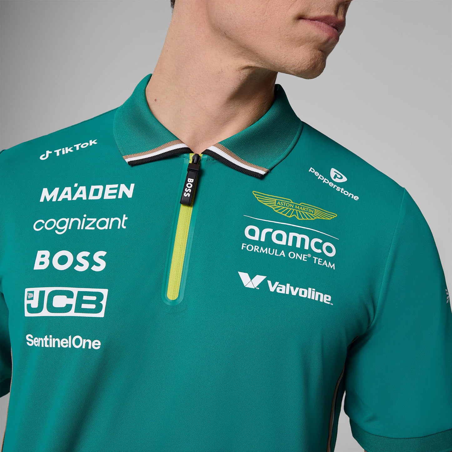 Fernando Alonso - Aston Martin Polo Jersey 2025