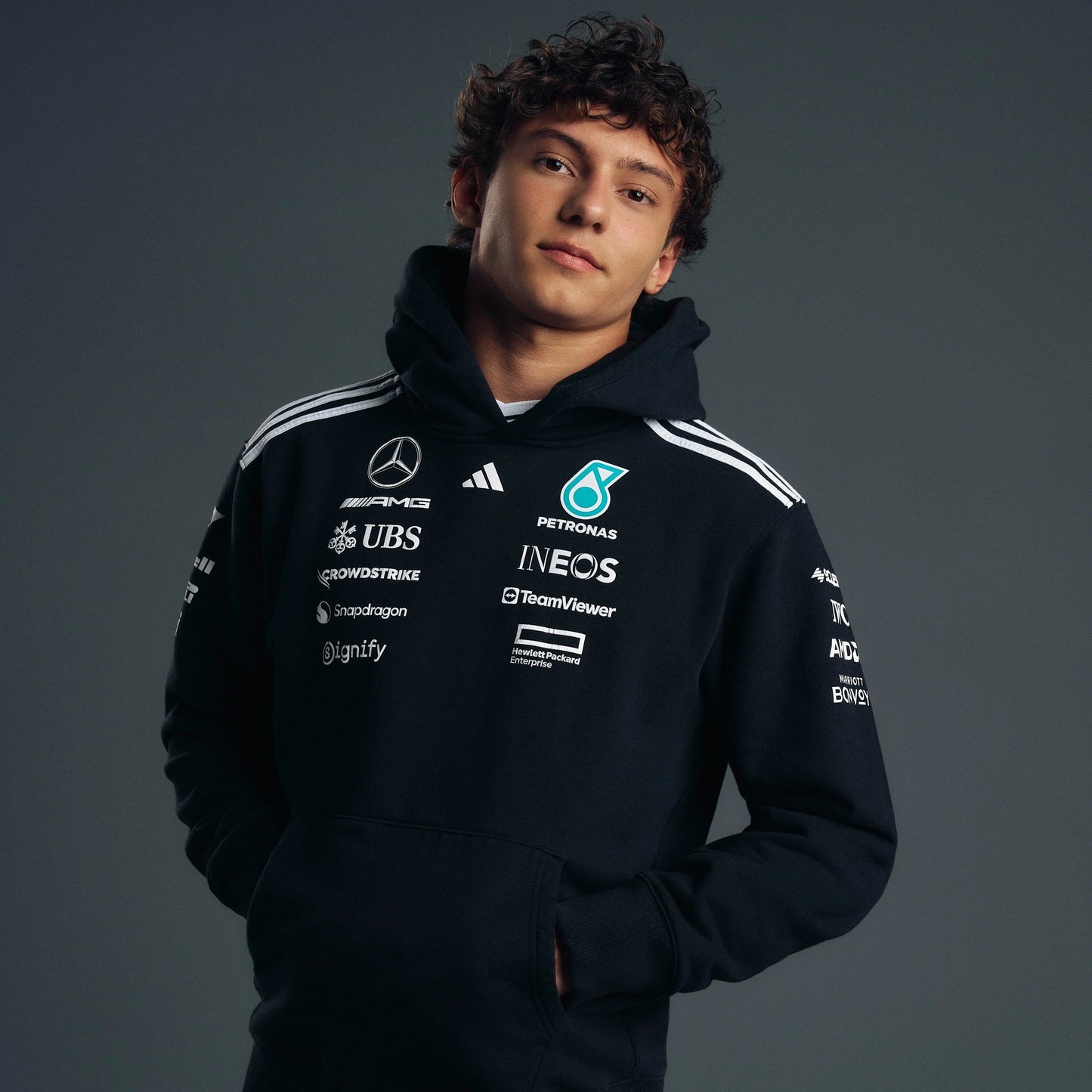Mercedes - AMG Petronas 2025 Team Jersey Hoodie