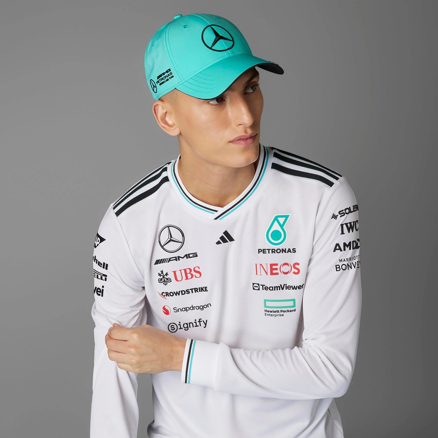 Mercedes F1 Driver Cap 2025 // Teal