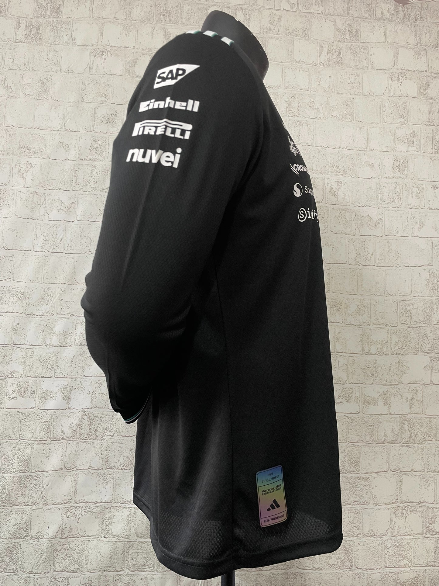 Mercedes-AMG Petronas Long Sleeve Jersey Tee 2025