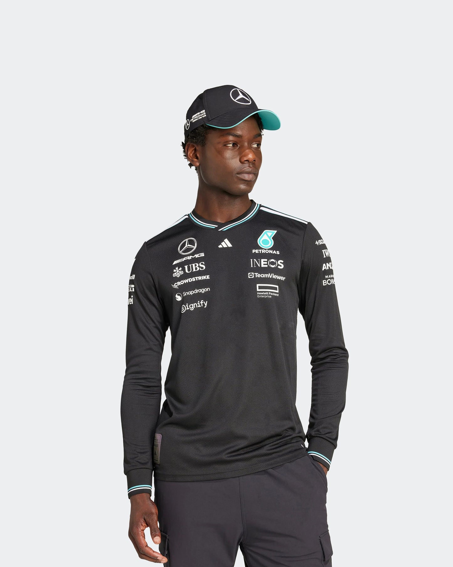 Mercedes-AMG Petronas Long Sleeve Jersey Tee 2025