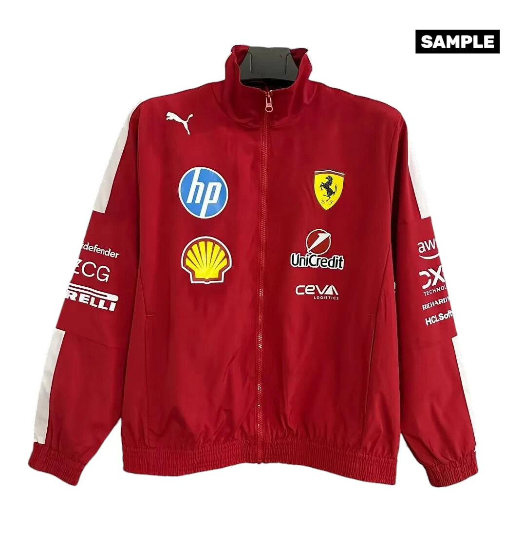 Scuderia Ferrari Drivers Oversized Jersey Jacket