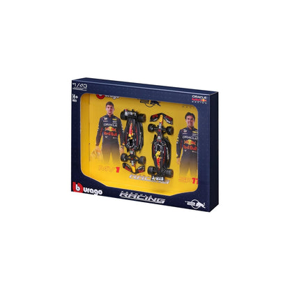 2024 RedBull RB20 set of 2 cars 1:43 diecast scale models (Bburagp Brand)