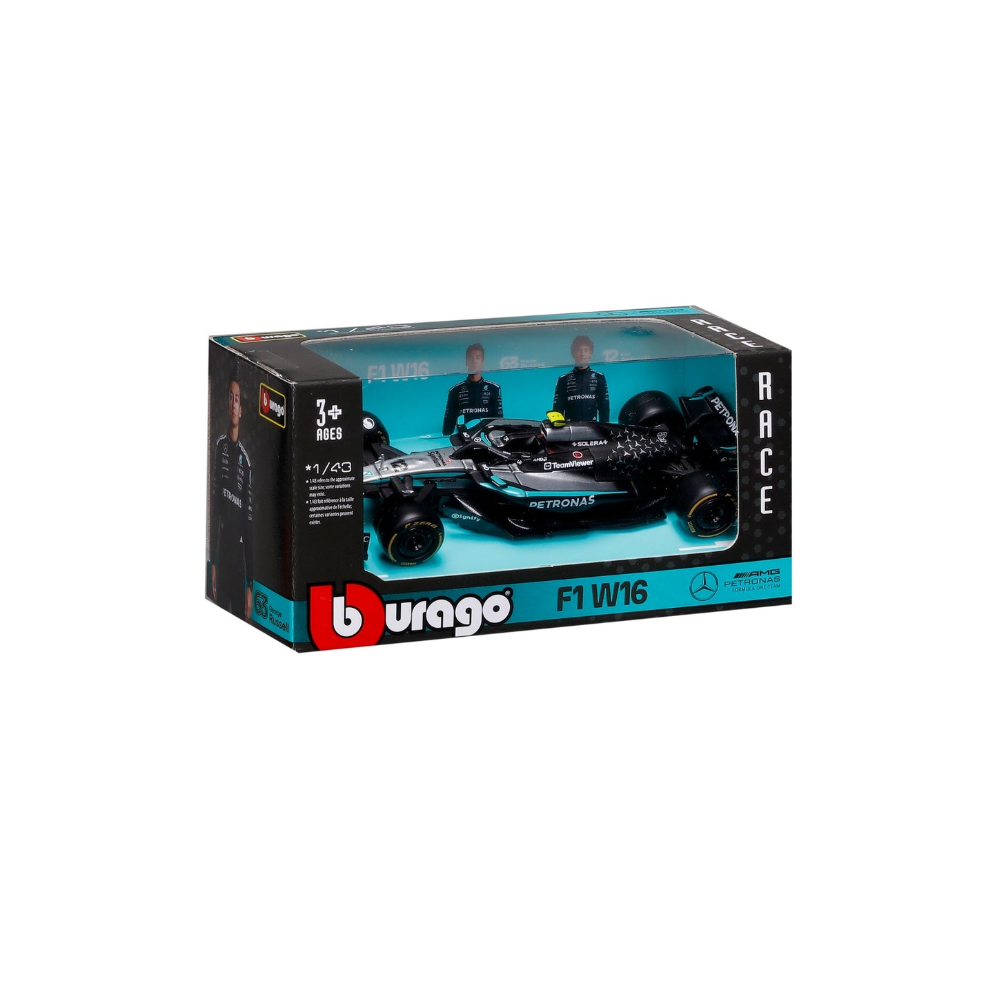 Kimi Antonelli #12 - Mercedes-AMG W16 2025 // 1:43 Scale model