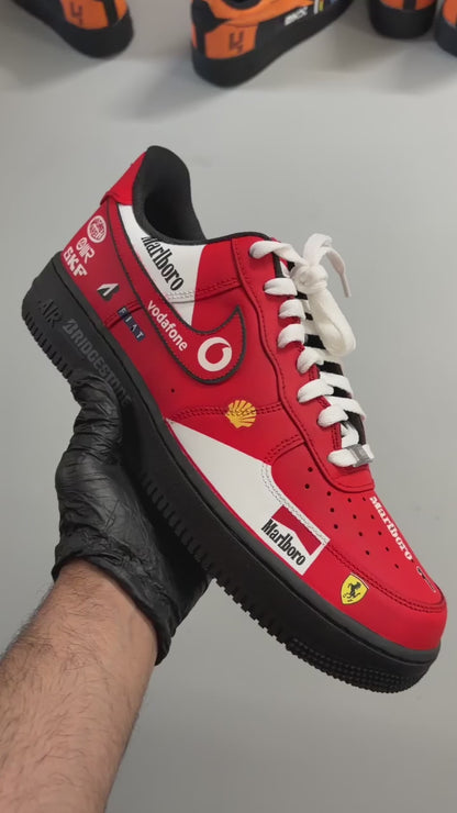 Michael Schumacher x Ferrari // Nike Air Force 1