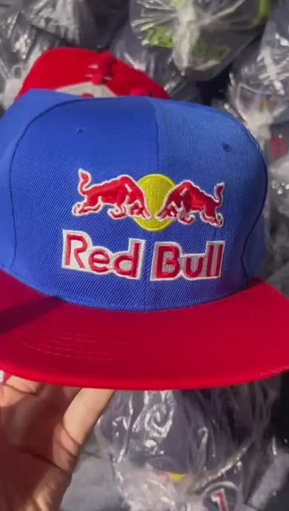 Redbull blue and Red Flat brim Cap