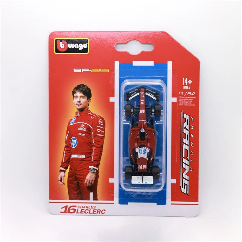 2025 Ferrari SF-75 Charles Leclerc (#16) | Bburago 1:64 scale diecast model car