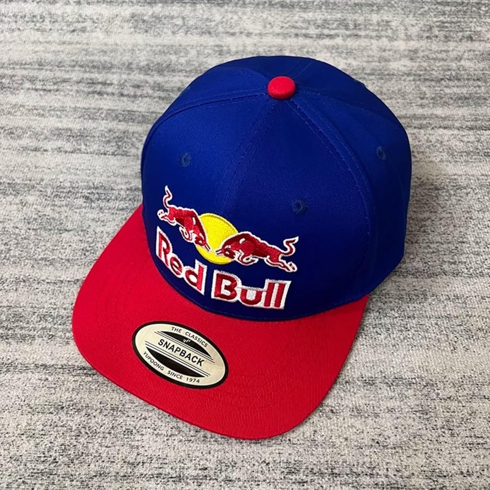 Redbull blue and Red Flat brim Cap