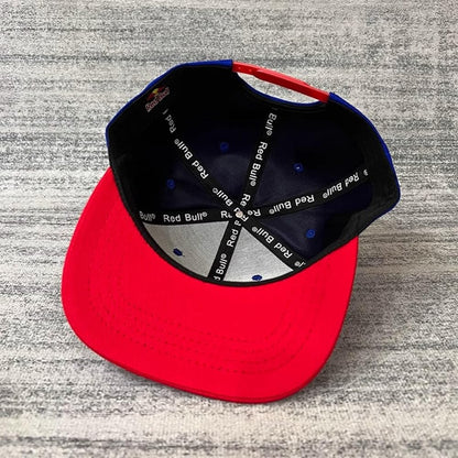 Redbull blue and Red Flat brim Cap