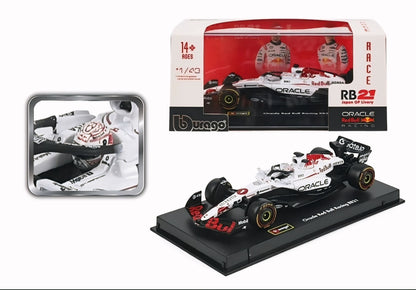 Japan Spl Livery RedBull Racing RB21  (#1) Bburago 1:43 scale diecast model car