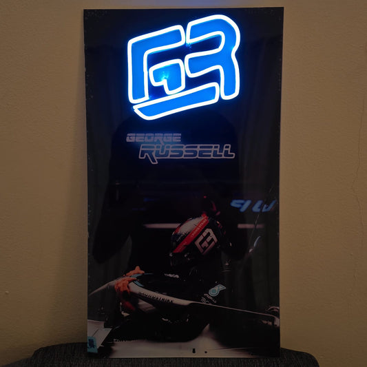 George Russell #63 Neon LED