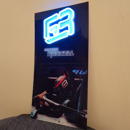 George Russell #63 Neon LED