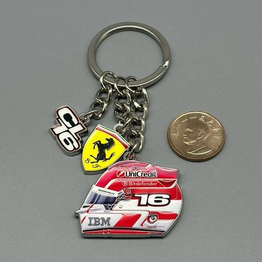 Charles Leclerc 2025 Helmet Keychains