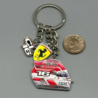 Charles Leclerc 2025 Helmet Keychains