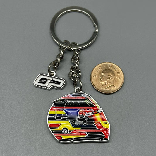 Oscar Piastri 2025 Helmet Keychains