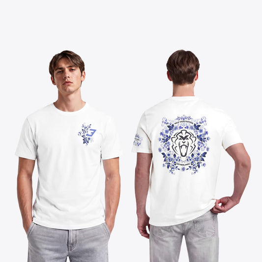 Unleash the Lion Delft Blue - Unisex Tee